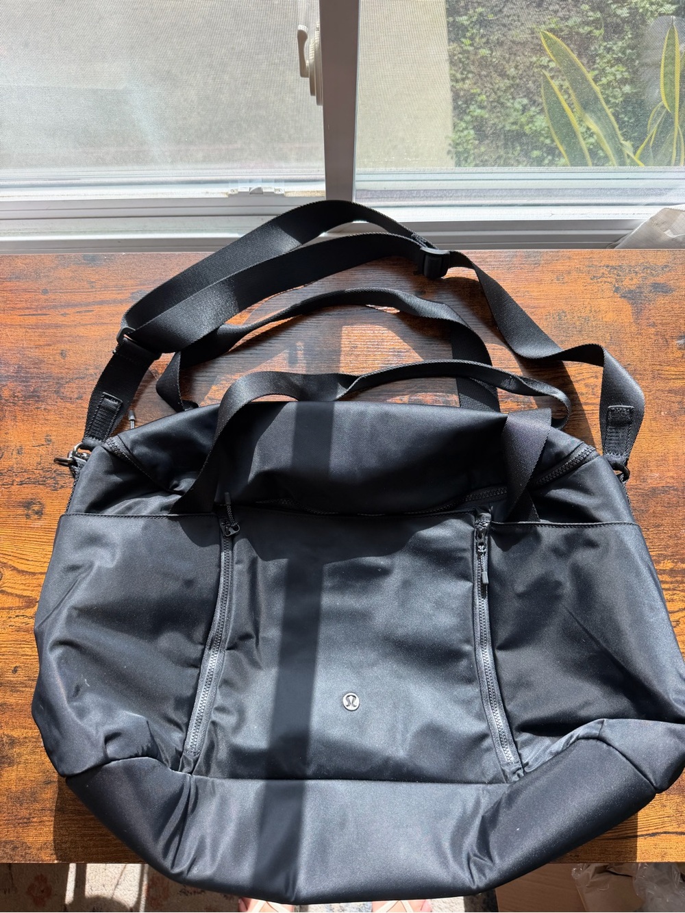 lululemon athletica Black Travel Duffel Bag